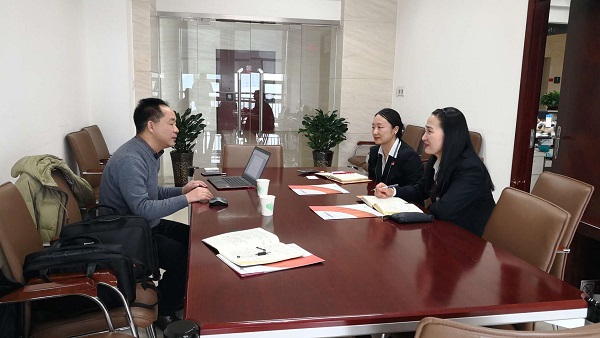 86Links招商总经理胡春明拜访乌鲁木齐经济技术开发区