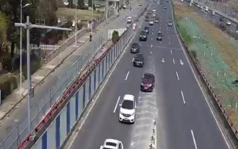 上高路高架段双向4车道将变6车道 施工期注意绕行